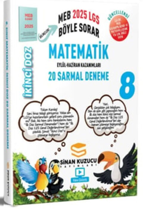 Sinan Kuzucu 2025 8. Sınıf LGS Matematik İkinci Doz 20 Sarmal Deneme