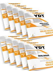 YDT İngilizce Soru Bankası Seti 10 Fasikül