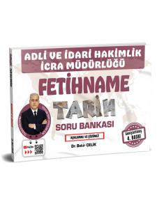 Adli İdari Hakimlik İcra Müdürlüğü FETİHNAME Tarih Soru Bankası