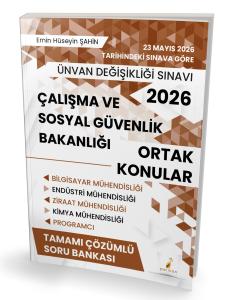 ÜDS 2026 Ünvan Değişikliği Sınavı Çalışma ve Sosyal Güvenlik Bakanlığı Ortak Konular Tamamı Çözümlü Soru Bankası