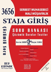 SMMM Staja Giriş Soru Bankası Çözümlü Sorular - Testler