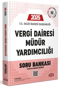 Data Yayınları 2025 Vergi Dairesi Müdür Yardımcılığı Sınavı Soru Bankası (Karekod Çözümlü)