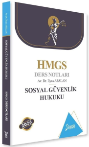 Yetki Yayınları 2026 HMGS Sosyal Güvenlik Hukuku Ders Notları