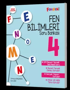 Fenomen Okul 4. Sınıf Fen Bilimleri Fenomen Soru Bankası