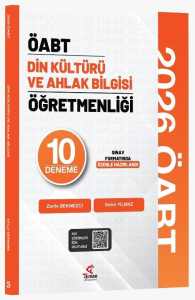 Tekrar Akademi 2026 ÖABT MEB-AGS Din Kültürü ve Ahlak Bilgisi Öğretmenliği 10 Deneme Çözümlü