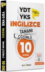 Tercih Akademi YDT YKS İngilizce Tamamı Çözümlü 10 Deneme