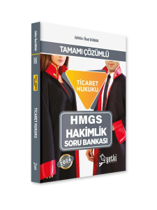 Yetki Yayınları 2026 HMGS Hakimlik Ticaret Hukuku Soru Bankası