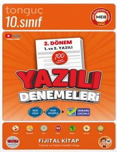 Tonguç Akademi 10. Sınıf Yazılı Denemeleri 2. Dönem 1 ve 2. Yazılı