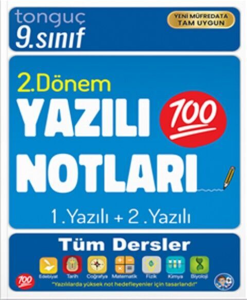Tonguç Akademi 9. Sınıf Yazılı Notları 2. Dönem 1 ve 2. Yazılı