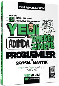 Yediiklim Yayınları Yedi Adımda Temelden Zirveye Problemler ve Sayısal Mantık Video Konu Anlatımlı Video Çözümlü Soru Bankası