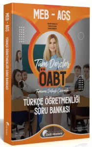 Özdil Akademi ÖABT MEB-AGS Türkçe Öğretmenliği Soru Bankası Çözümlü