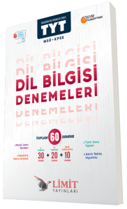 Limit Yayınları TYT Dil Bilgisi 60 Deneme