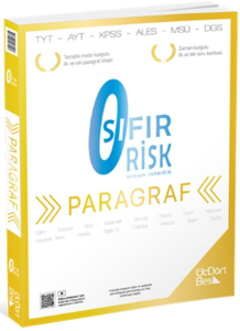 ÜçDörtBeş Yayınları 2027 Paragraf Sıfır Risk