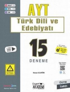 Üçgen Yayınları AYT Türk Dili ve Edebiyatı 15 Deneme