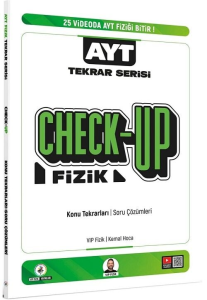 VİP Fizik AYT Fizik Check-Up Fizik Konu Tekrarları Soru Çözümleri