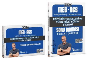 Hoca Kafası Yayınları 2026 MEB-AGS Eğitimin Temelleri ve Türk Milli Eğitim Sistemi Video Ders Notları ve Soru Bankası 2'li Set