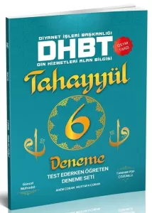 Tahayyül Yayınları DHBT 6 Deneme Çözümlü