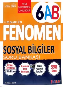 Fenomen Okul 6. Sınıf Sosyal Bilgiler Soru Bankası