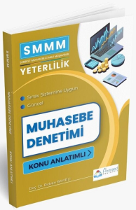 Finansed Yayınları SMMM Yeterlilik Muhasebe Denetimi Konu Anlatımlı