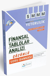 Finansed Yayınları SMMM Yeterlilik Finansal Tablolar Analizi Soru Bankası Çözümlü