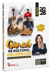 Hoca Kafası Yayınları 2026 KPSS Güncel ve Kültürel Gelişmeler Konu Anlatımı ve Soru Bankası