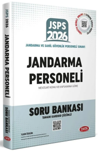 Data Yayınları 2026 JSPS Jandarma Personeli Soru Bankası Çözümlü