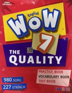 Fenomen Okul Wow English 7. Sınıf The Quality + Practice Book + Vocabulary Book + Test Book