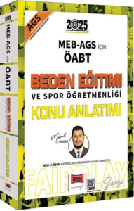 Yargı Yayınları 2025 MEB-AGS ÖABT Beden Eğitimi ve Spor Öğretmenliği Konu Anlatımı Fairplay Serisi