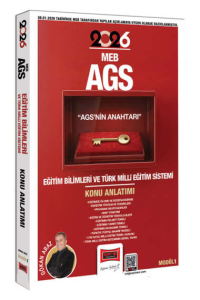 Yargı Yayınları 2026 MEB-AGS Anahtarı Eğitim Bilimleri ve Türk Milli Eğitim Sistemi Konu Anlatımı Modül 1