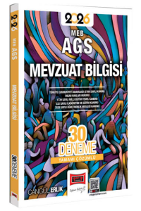 Yargı Yayınları 2026 MEB-AGS Mevzuat Bilgisi Tamamı Çözümlü 30 Deneme