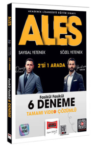 Yargı Yayınları 2026 ALES Sayısal Yetenek - Sözel Yetenek Fasikül Fasikül Tamamı Video Çözümlü 6 Deneme