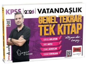 Yargı Yayınları 2026 KPSS Vatandaşlık Genel Tekrar Tek Kitap