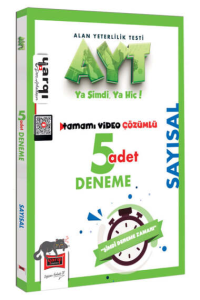 Yargı Yayınları AYT Sayısal Tamamı Video Çözümlü 5 Deneme
