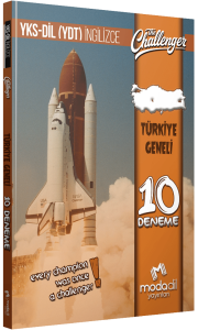 Modadil Yayınları YKSDİL İngilizce Türkiye Geneli The Challenger 10 Deneme