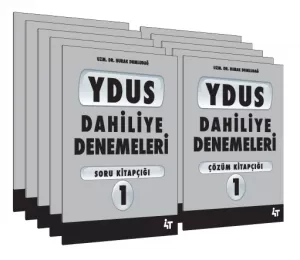 4T Yayınları YDUS Dahiliye Denemeleri 5 Deneme ve Çözümleri