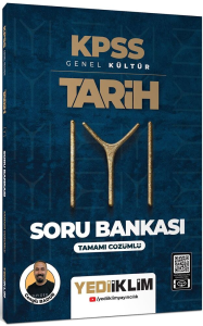 Yediiklim Yayınları KPSS Genel Kültür Tarih Tamamı Çözümlü Soru Bankası