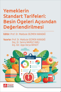 Yemeklerin Standart Tarifeleri, Besin Ögeleri Açısından Değerlendirilmesi