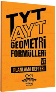 Yeni Müfredat Yayınları TYT AYT Geometri Formülleri ve Planlama Defteri