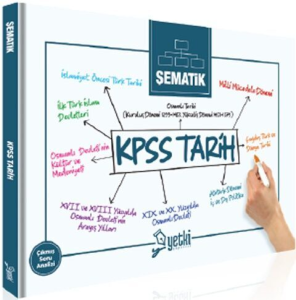 Yetki Yayınları KPSS Şematik Tarih