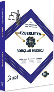 Yetki Yayınları 2026 Ezberleten Borçlar Hukuku