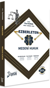 Yetki Yayınları 2026 Ezberleten Medeni Hukuk