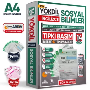 İnformal Yayınları 2026 İngilizce Yökdil Sosyal Bilimler Tıpkı Basım 14 lü Deneme