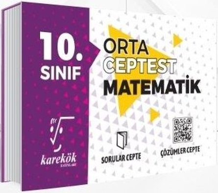 Karekök Yayınları 10. Sınıf Matematik Orta Cep Test Komisyon