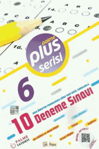 Palme Yayınları 6. Sınıf Plus Serisi 10 lu Deneme Sınavı Komisyon