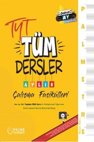 Palme Yayınları TYT Palmetre Tüm Dersler Aylık Çalışma Fasikülleri Kom