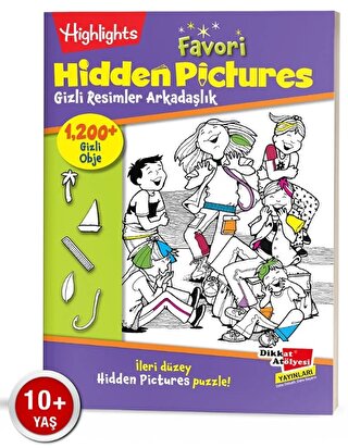 Favori Hidden Pictures - Arkadaşlık Puzzle (Tek Kitap) Komisyon
