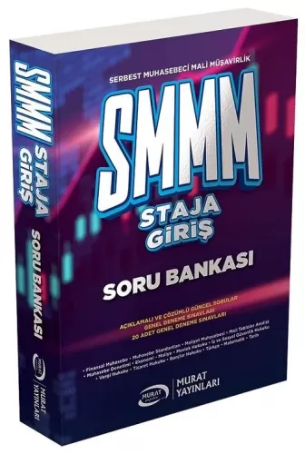 Murat Yayınları SMMM Staja Giriş Soru Bankası Çözümlü Komisyon