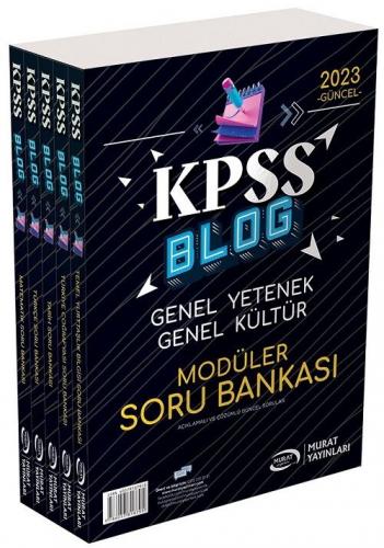 Murat Yayınları 2023 KPSS Genel Yetenek Genel Kültür BLOG Soru Bankası