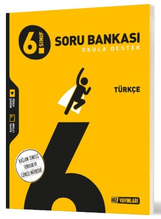 Hız Yayınları 6. Sınıf Türkçe Soru Bankası