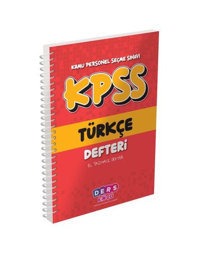 ​Murat Yayınları KPSS Türkçe Defteri Komisyon
